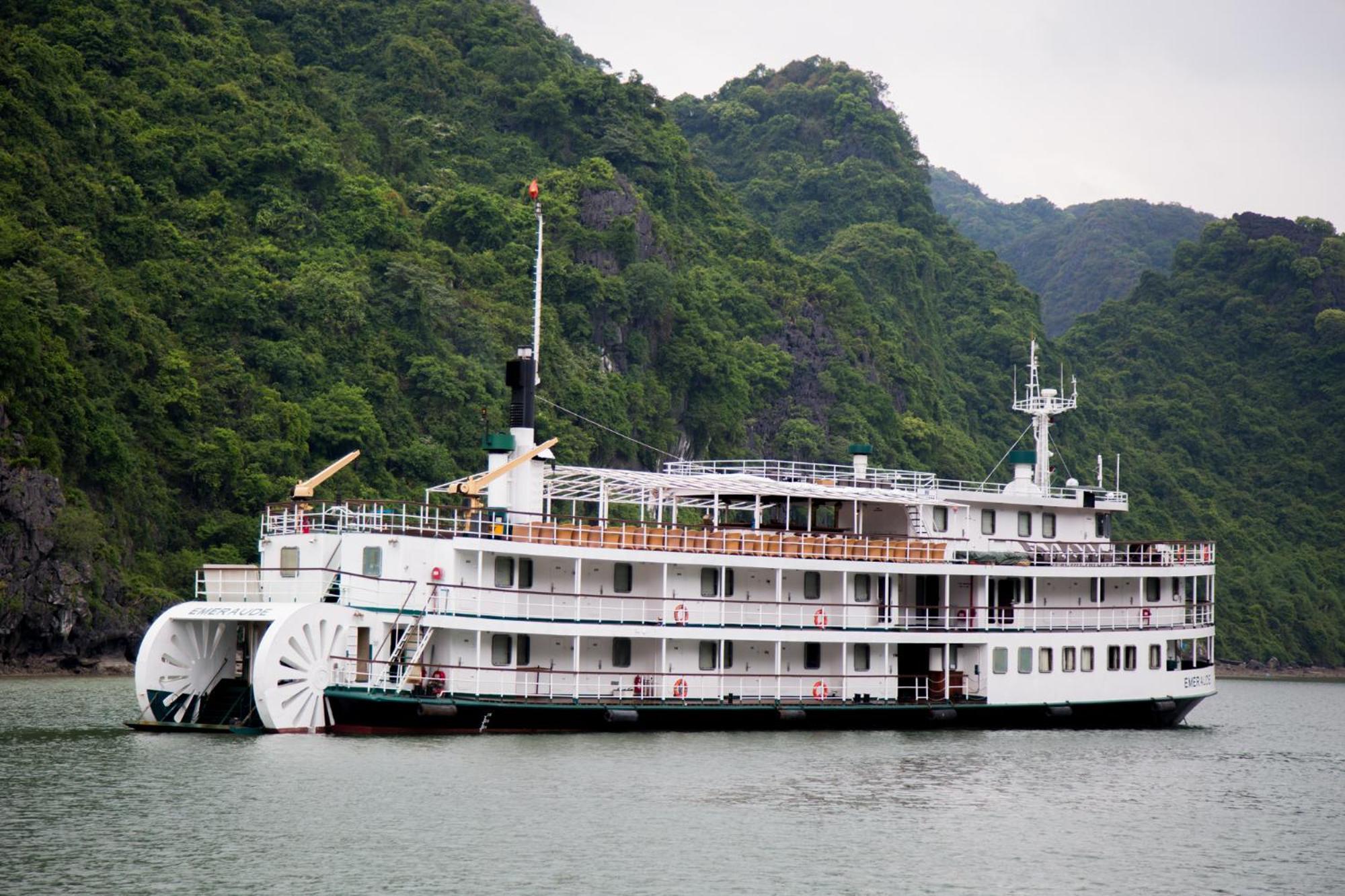 Emeraude Classic Cruises Hạ Long-öböl Kültér fotó
